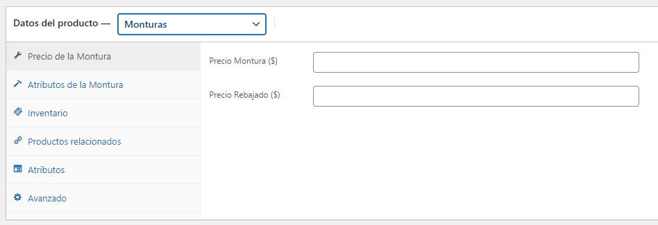 Módulo TecnoCommerce Ópticas