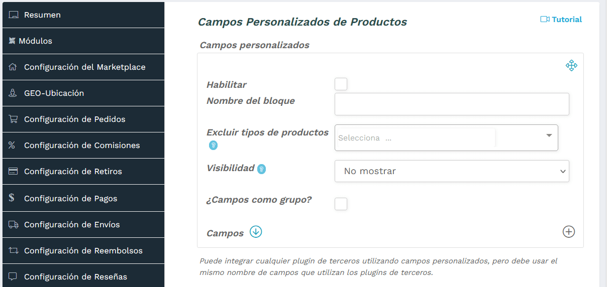 TecnoCommerce Marketplace – Manual del Usuario