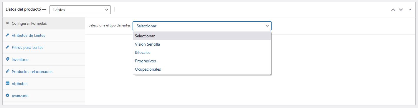 Módulo TecnoCommerce Ópticas