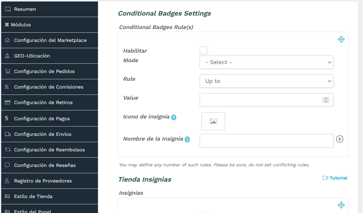TecnoCommerce Marketplace – Manual del Usuario