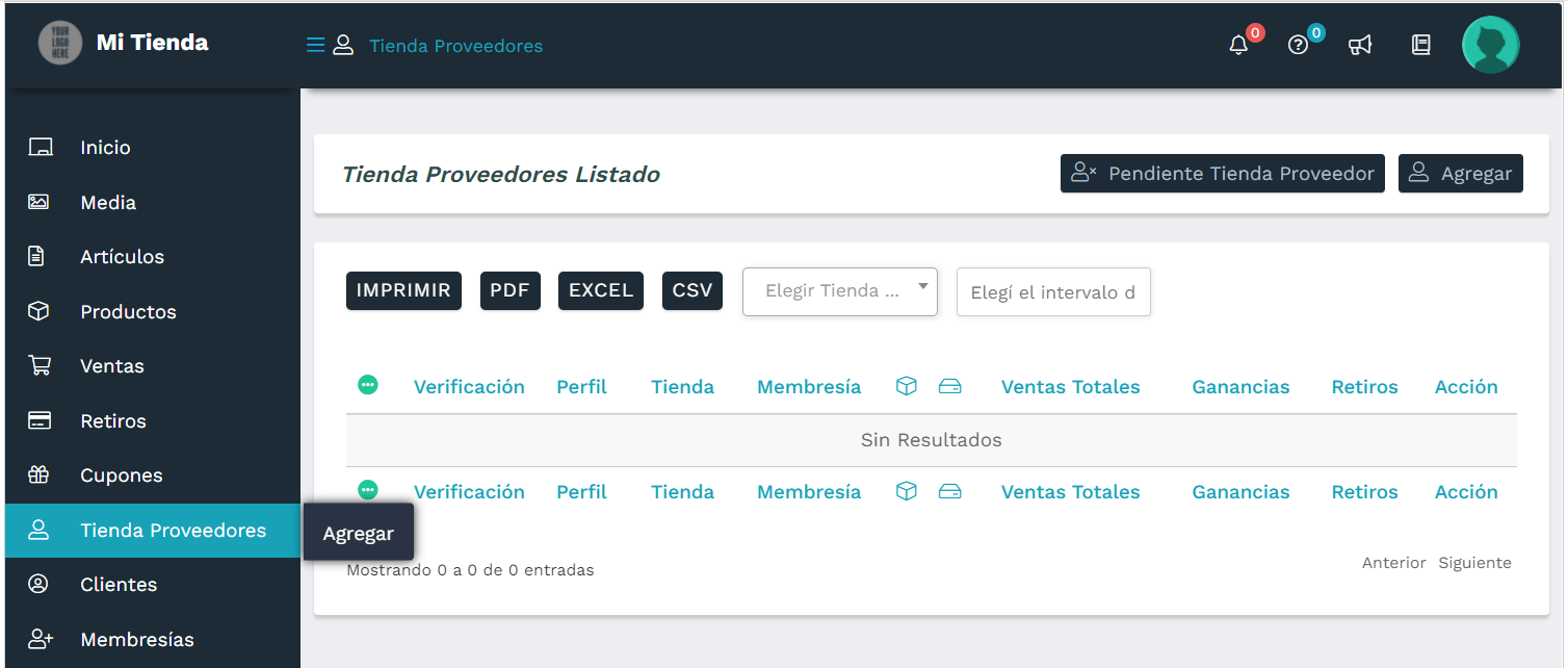 TecnoCommerce Marketplace – Manual del Usuario