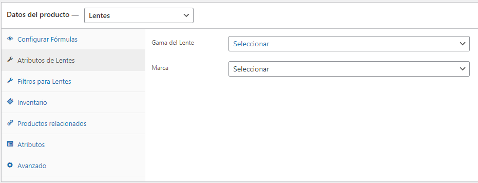 Módulo TecnoCommerce Ópticas