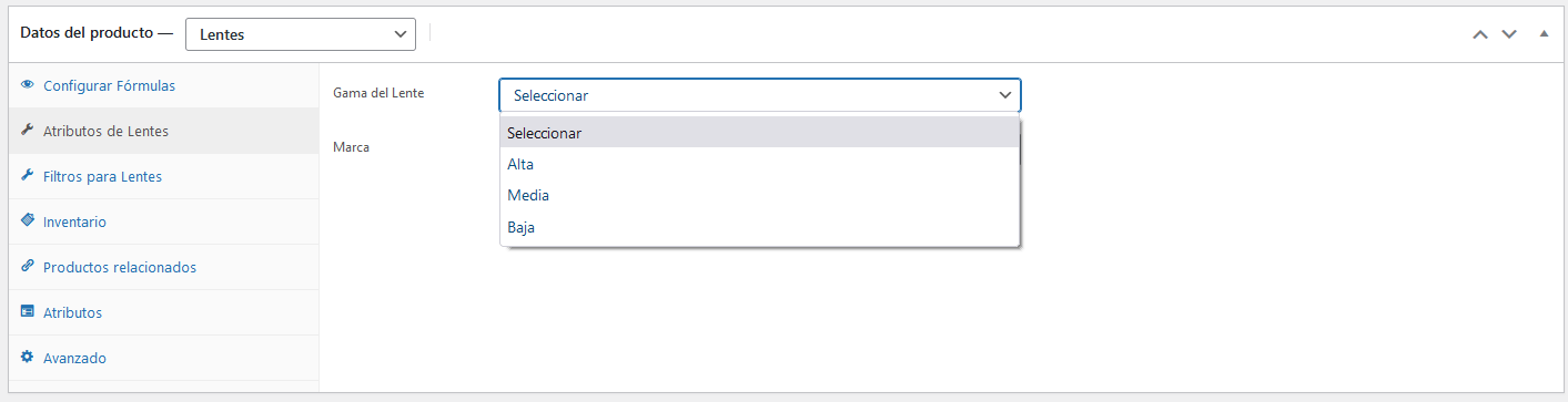 Módulo TecnoCommerce Ópticas