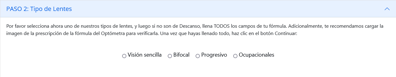 Módulo TecnoCommerce Ópticas