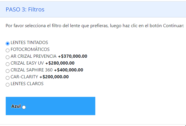 Módulo TecnoCommerce Ópticas