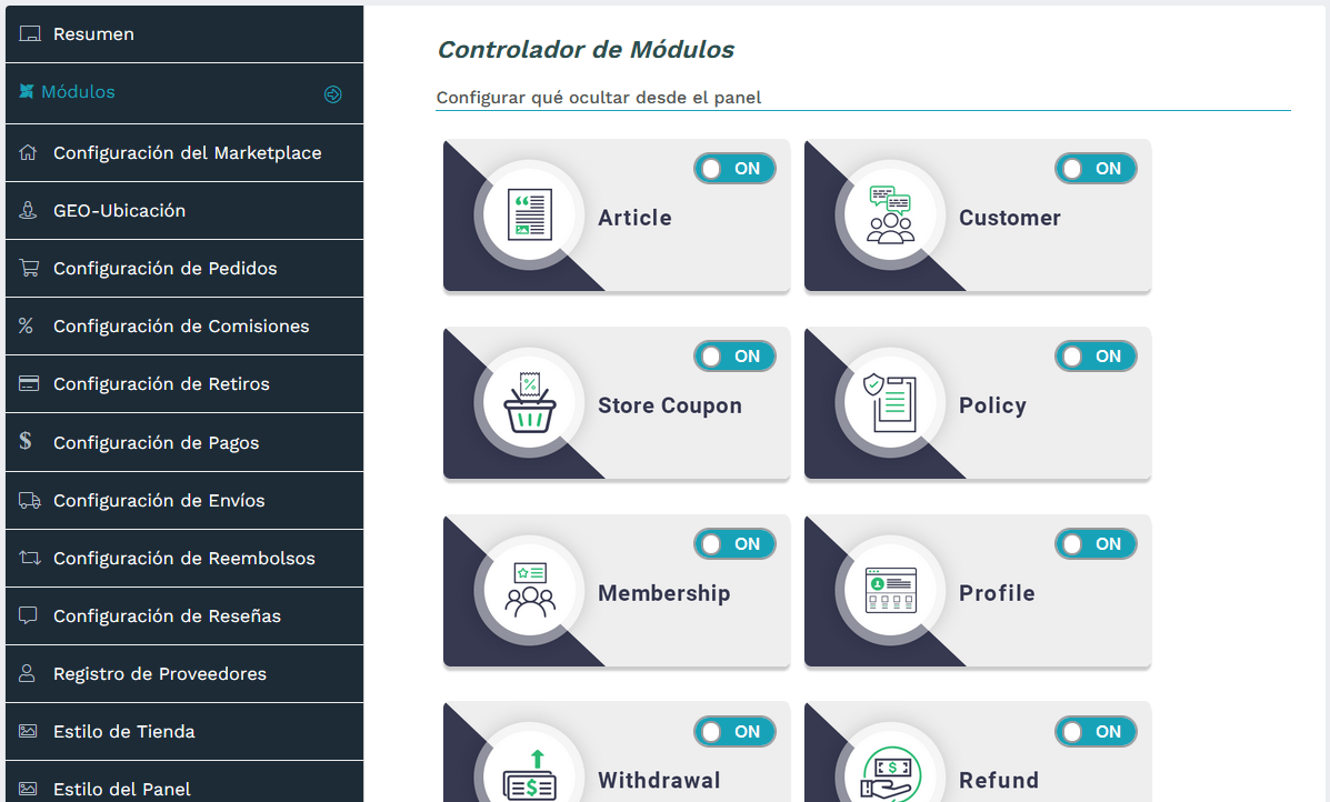 TecnoCommerce Marketplace – Manual del Usuario