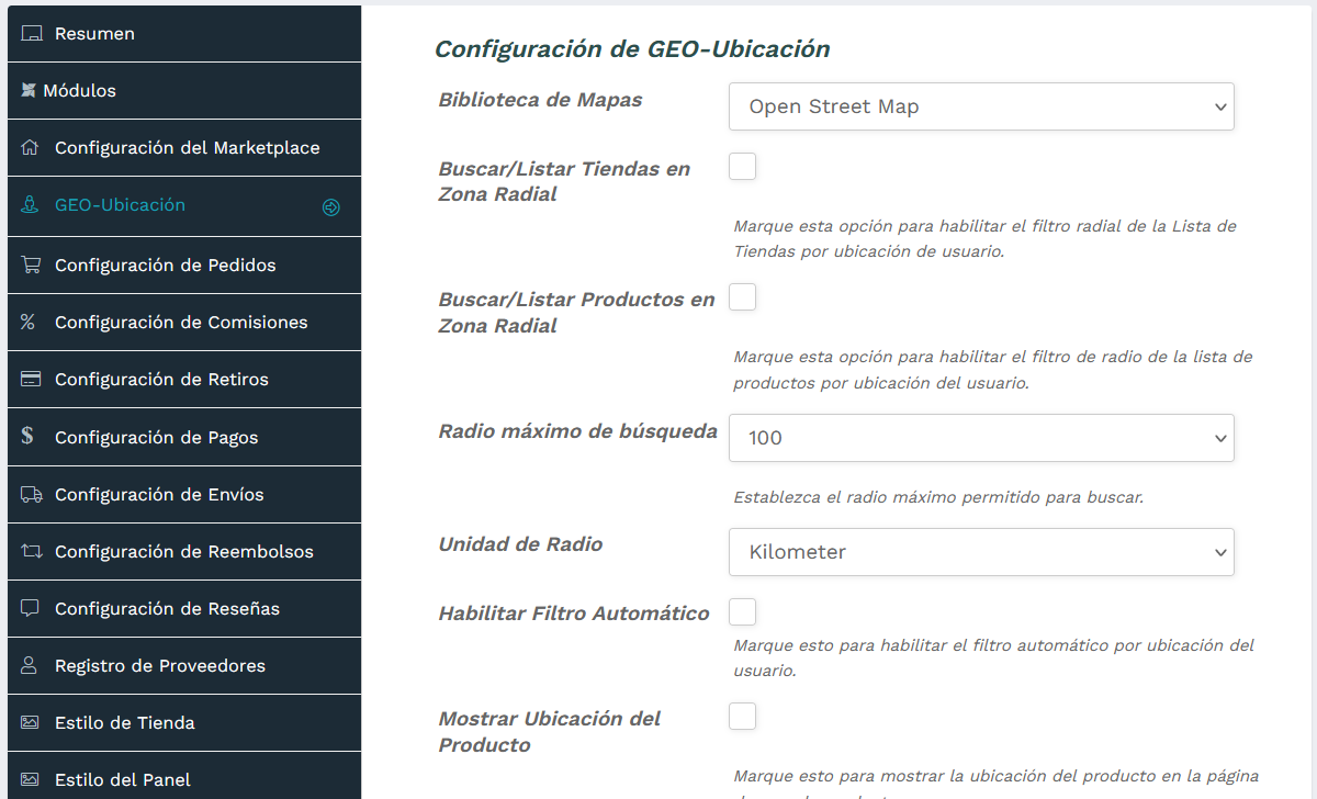 TecnoCommerce Marketplace – Manual del Usuario
