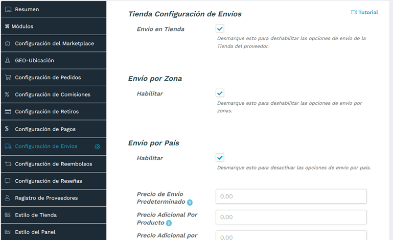 TecnoCommerce Marketplace – Manual del Usuario