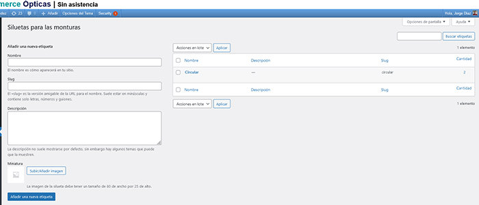 Módulo TecnoCommerce Ópticas