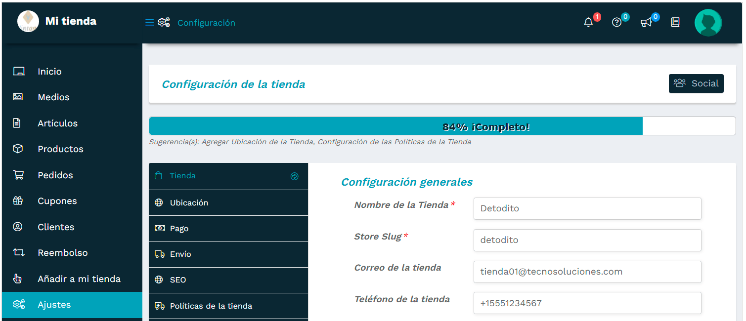 TecnoCommerce Marketplace – Manual del Usuario