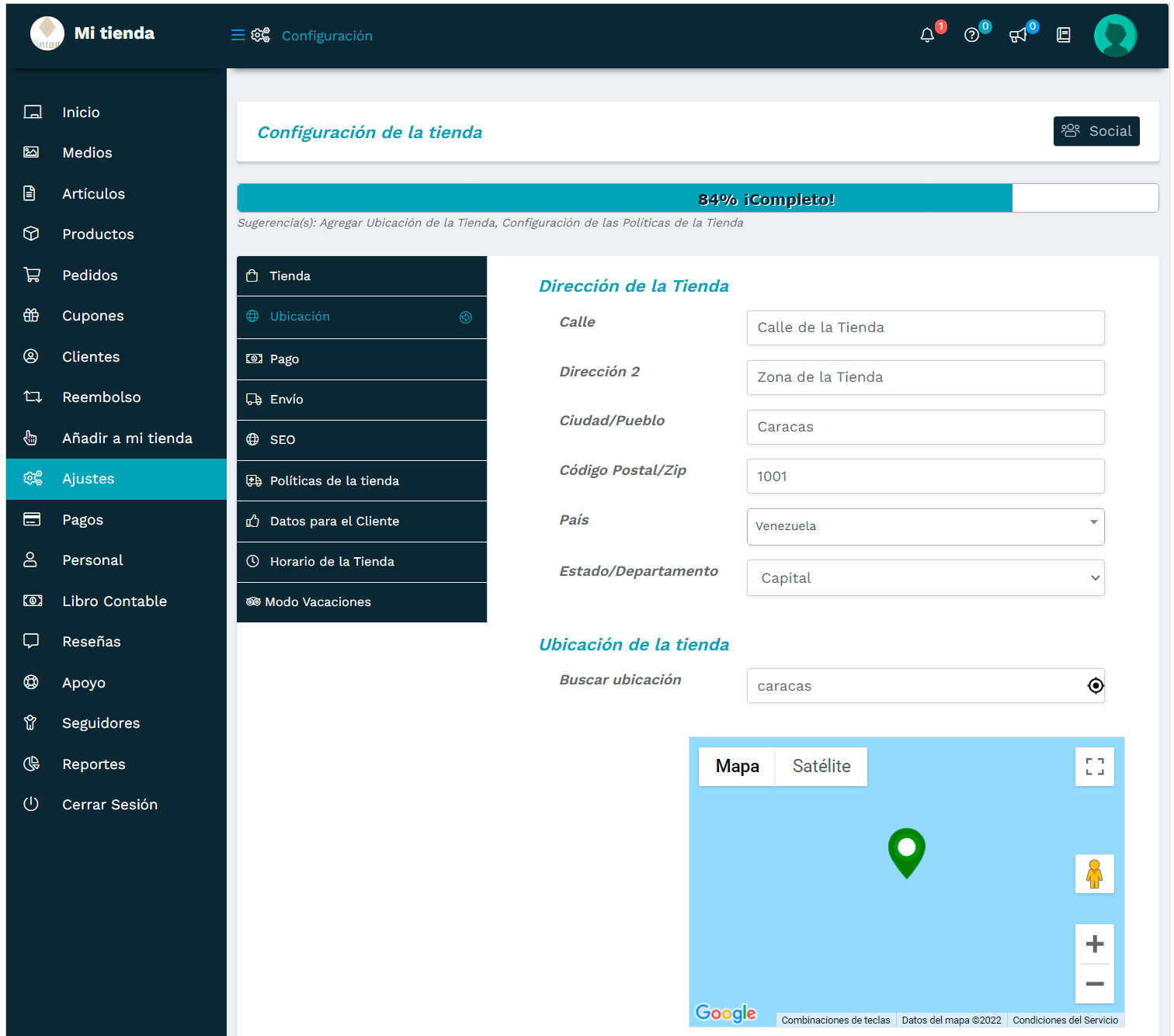 TecnoCommerce Marketplace – Manual del Usuario