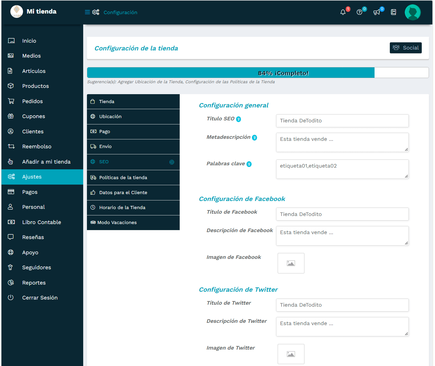 TecnoCommerce Marketplace – Manual del Usuario