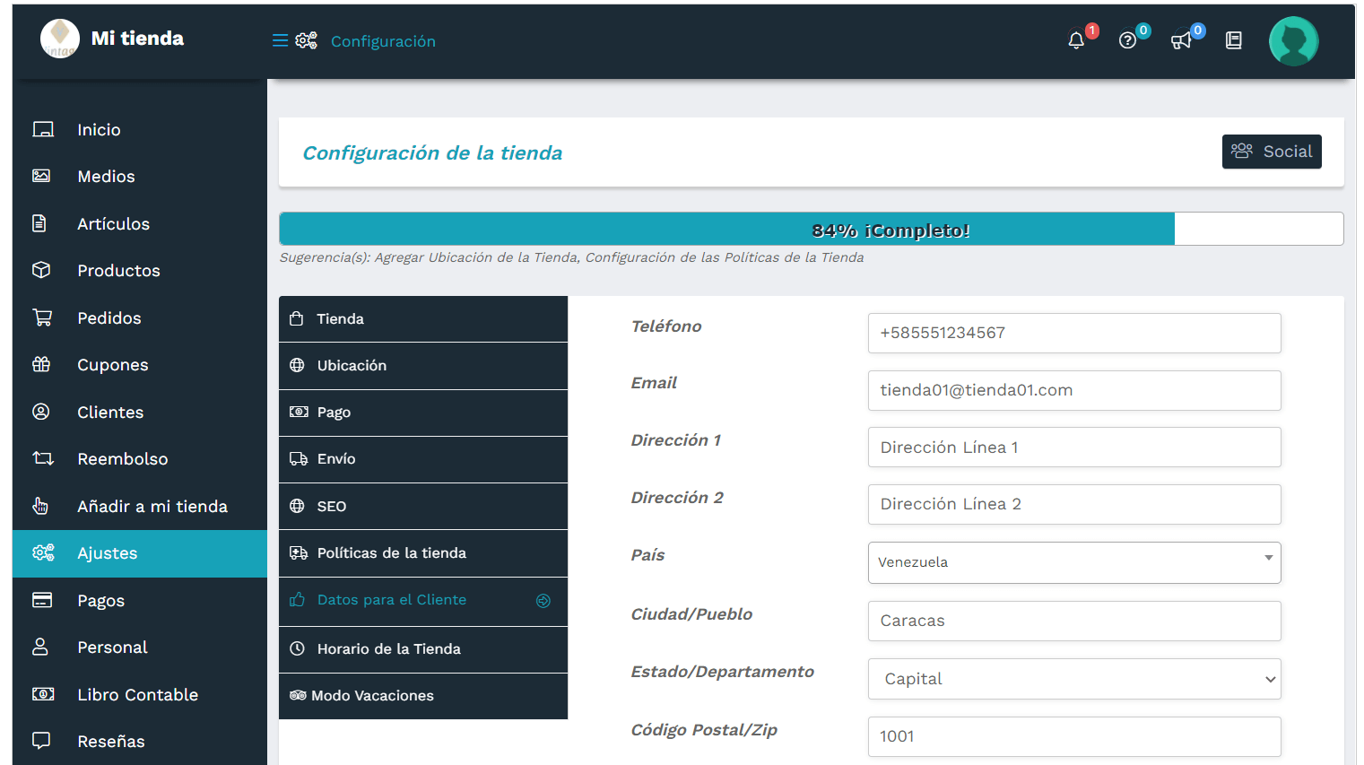 TecnoCommerce Marketplace – Manual del Usuario