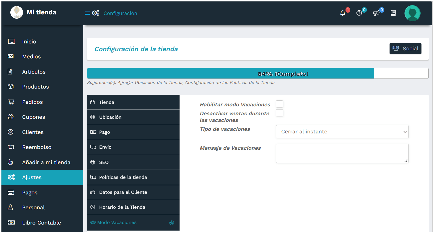 TecnoCommerce Marketplace – Manual del Usuario
