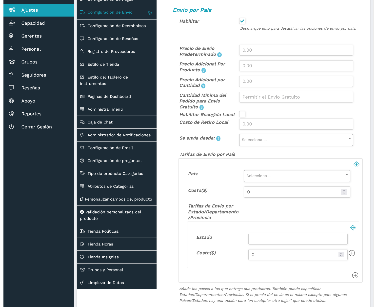 TecnoCommerce Marketplace – Manual del Usuario