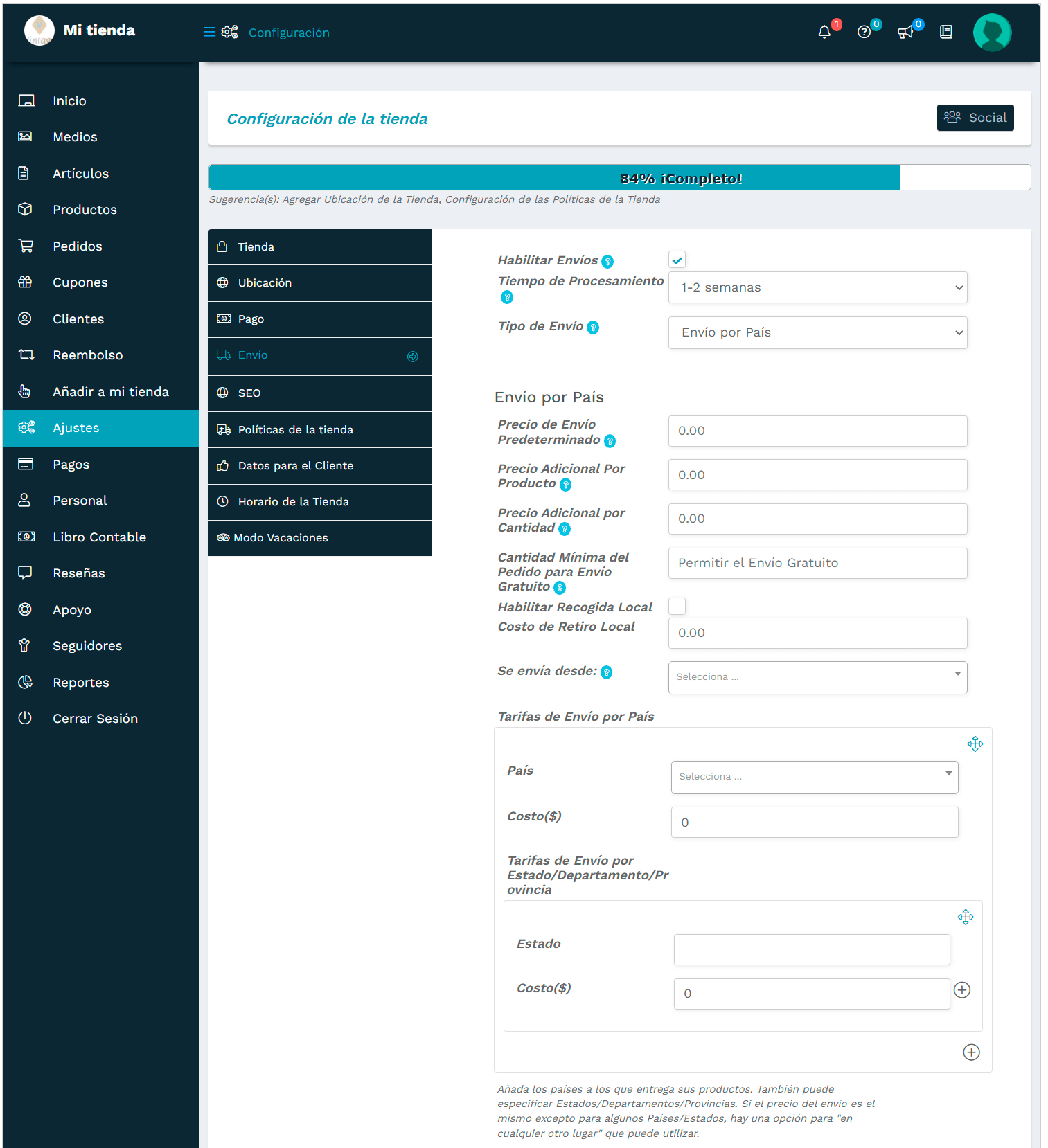 TecnoCommerce Marketplace – Manual del Usuario
