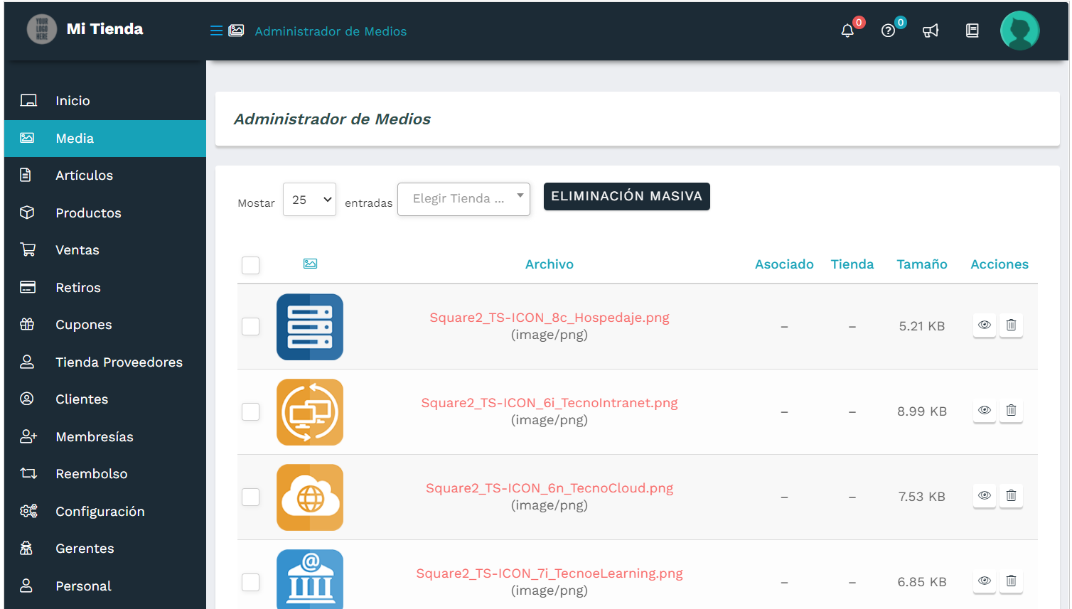 TecnoCommerce Marketplace – Manual del Usuario