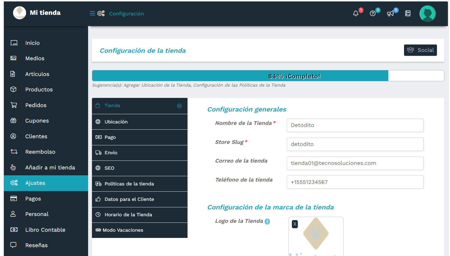 TecnoCommerce Marketplace – Manual del Usuario