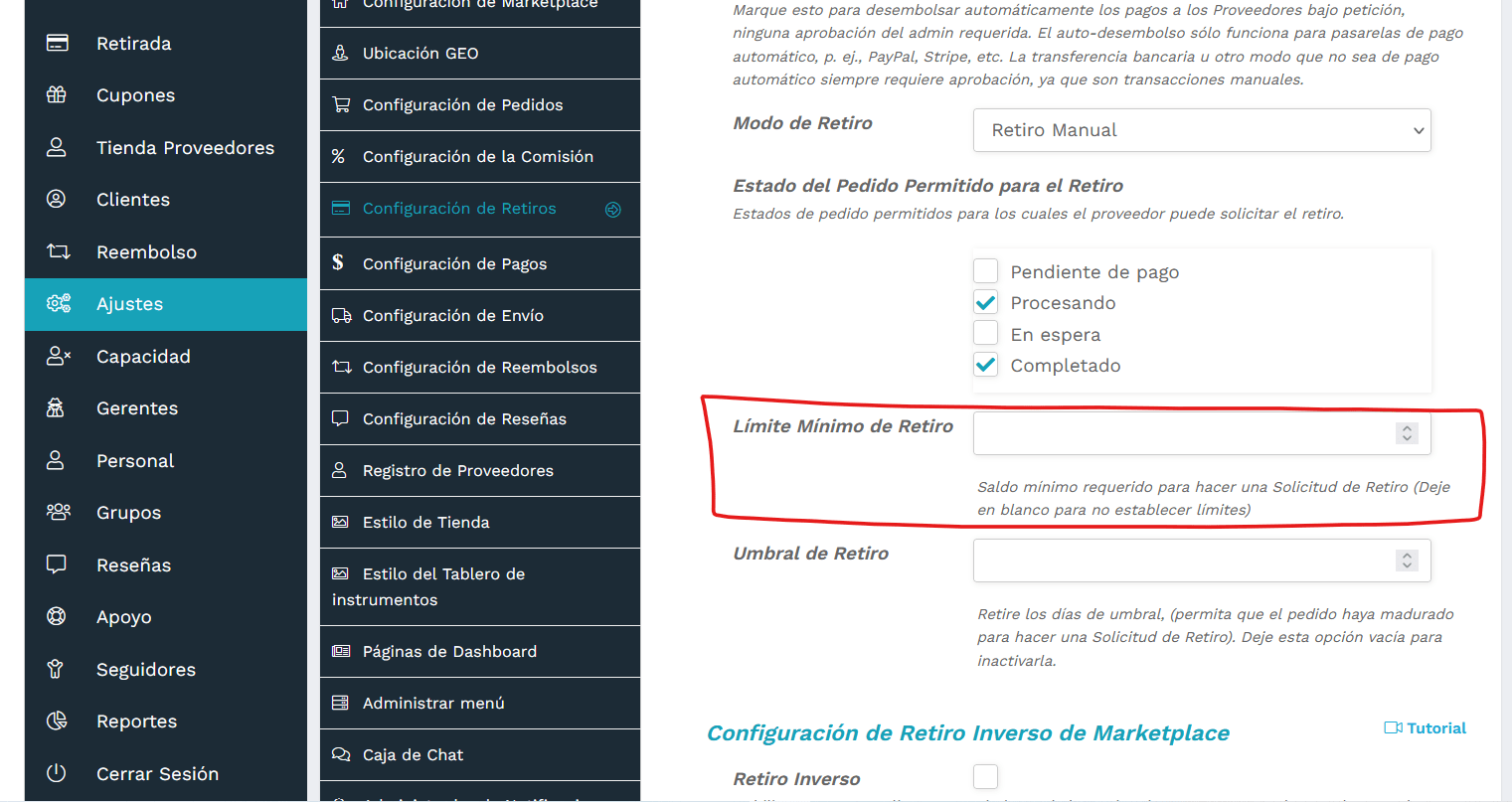 TecnoCommerce Marketplace – Manual del Usuario