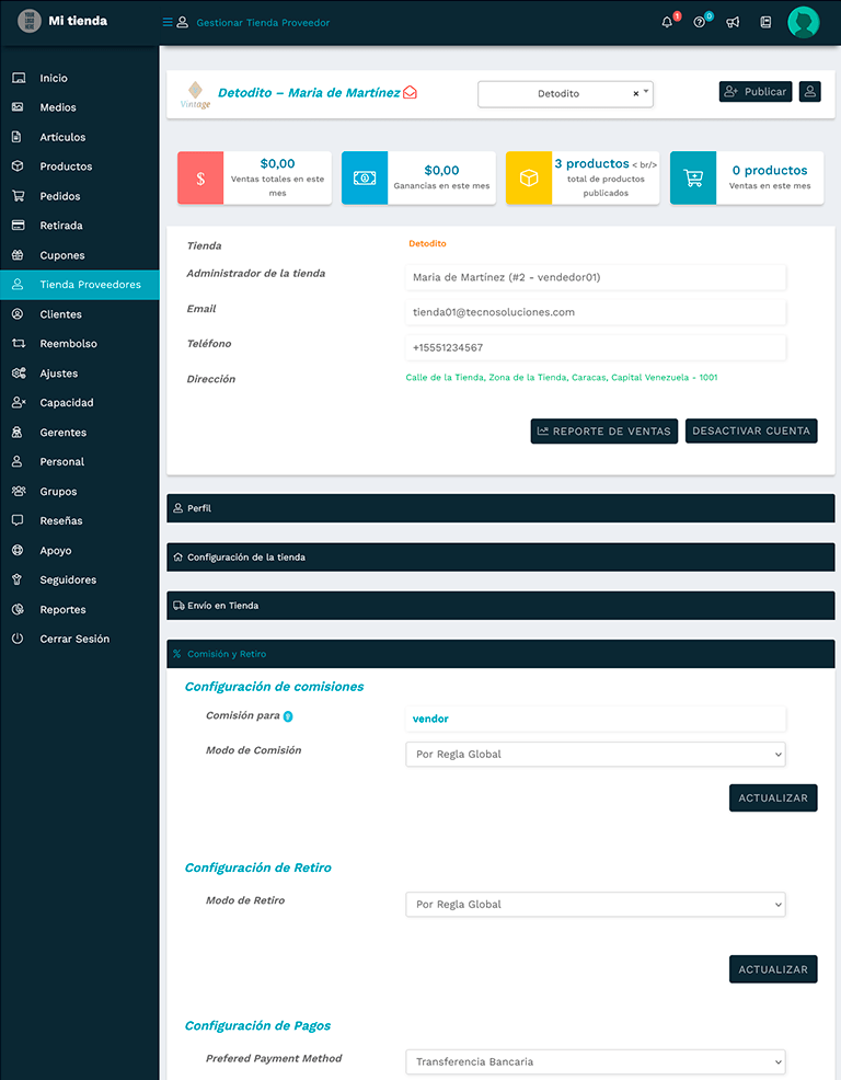 TecnoCommerce Marketplace – Manual del Usuario