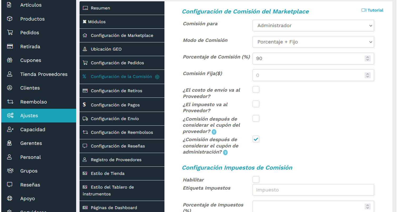 TecnoCommerce Marketplace – Manual del Usuario