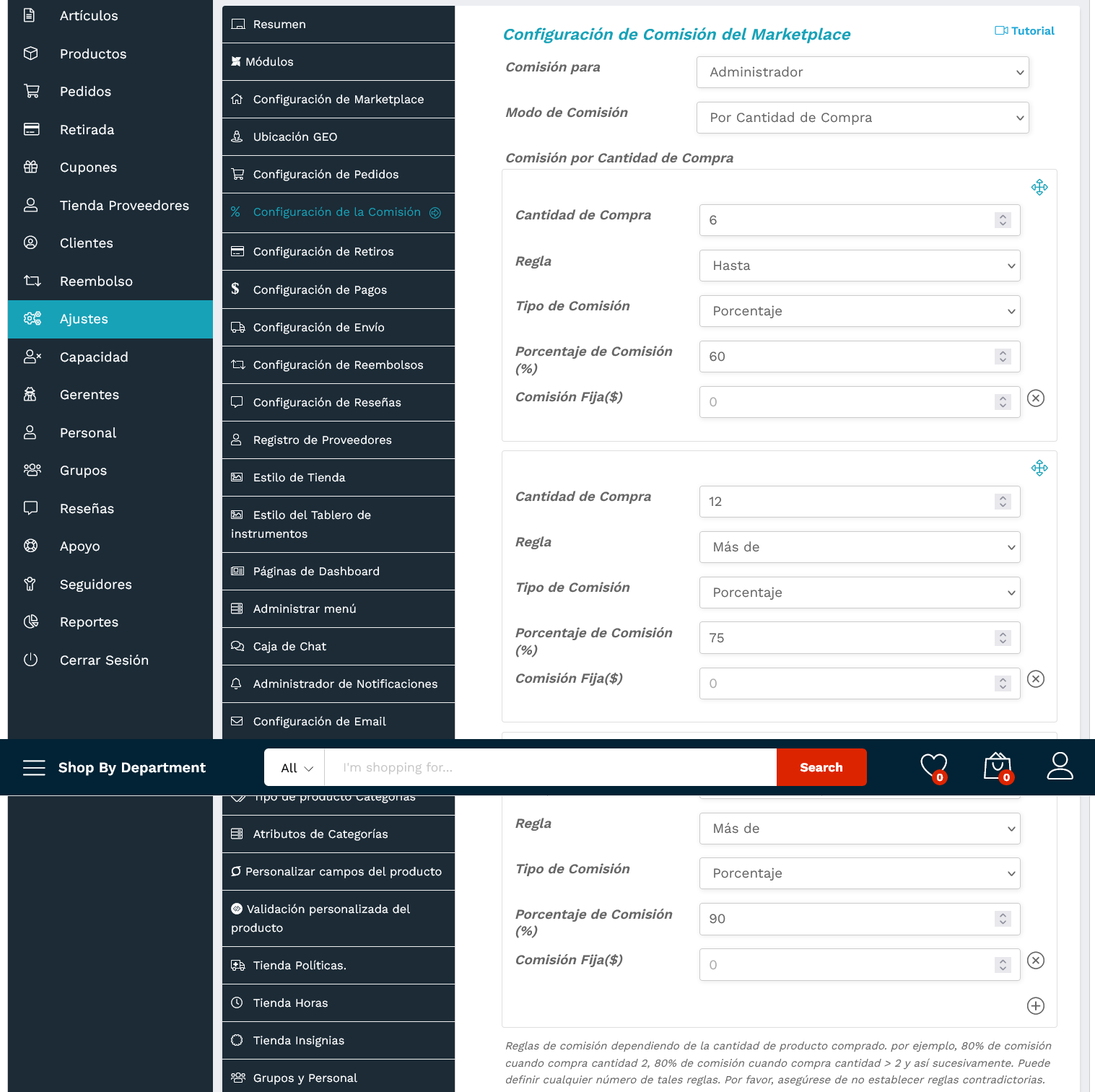 TecnoCommerce Marketplace – Manual del Usuario