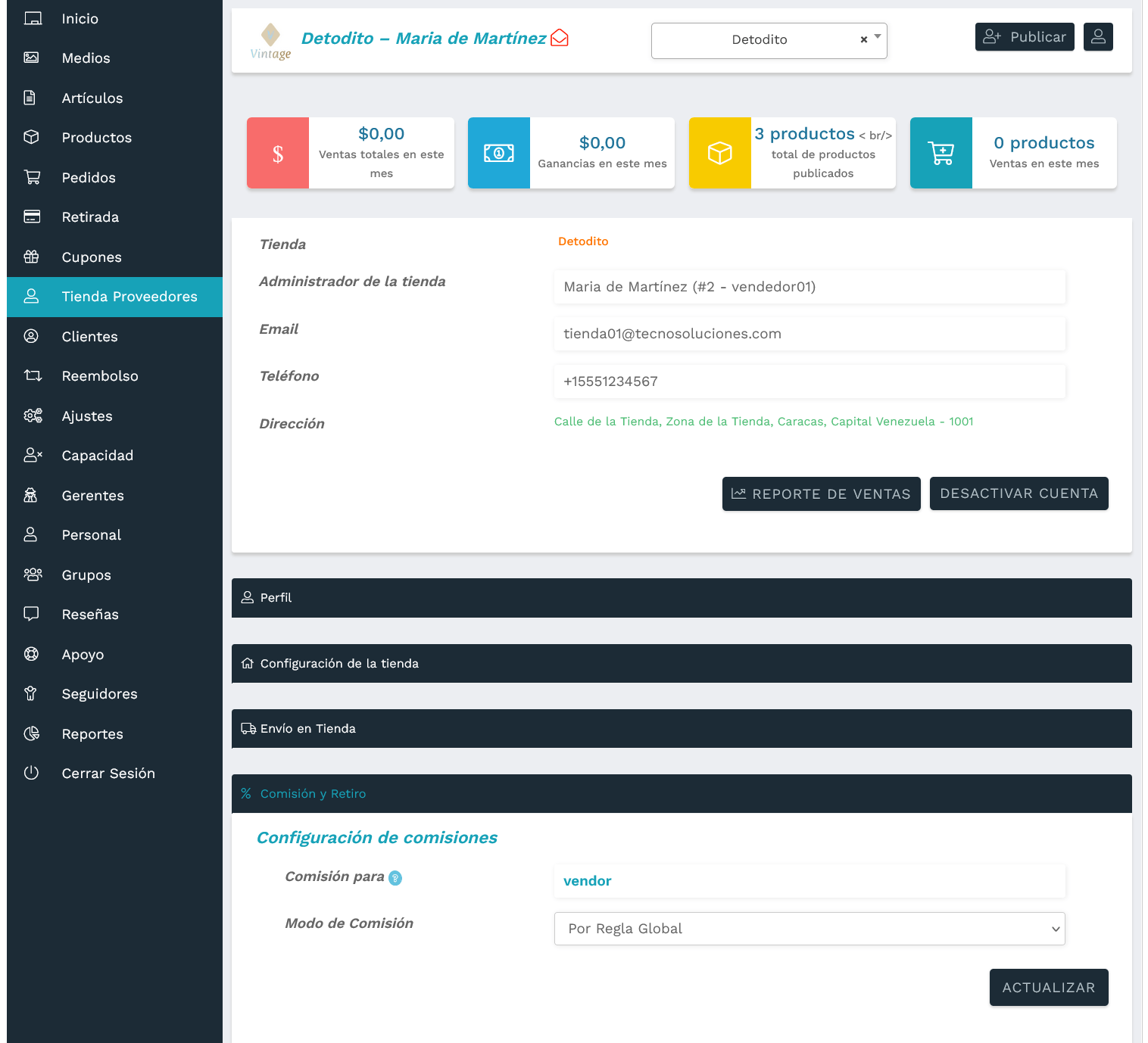 TecnoCommerce Marketplace – Manual del Usuario