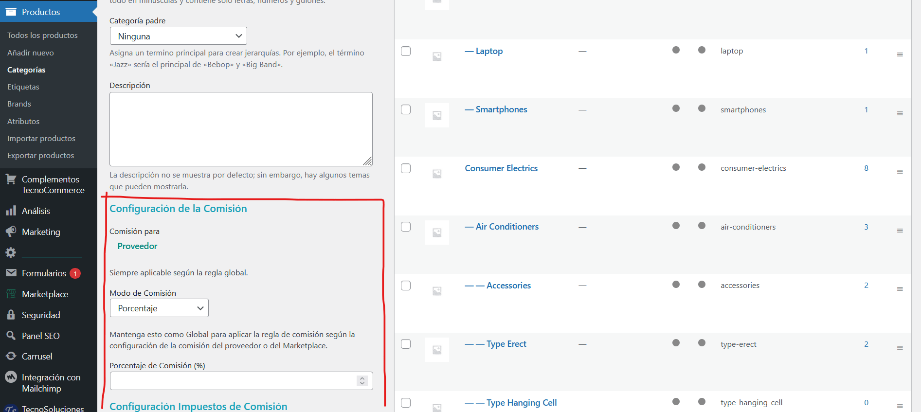 TecnoCommerce Marketplace – Manual del Usuario