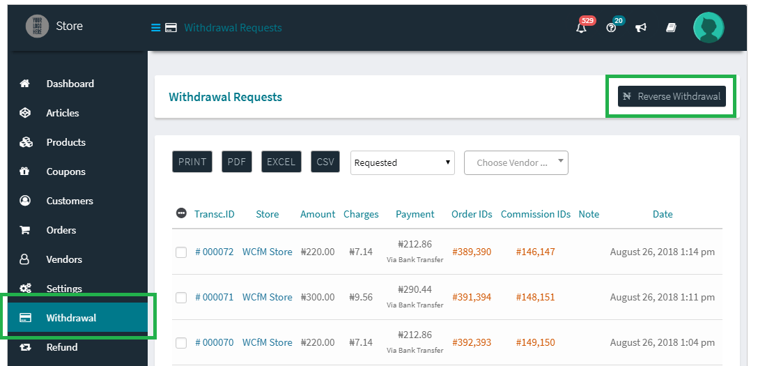 TecnoCommerce Marketplace – Manual del Usuario