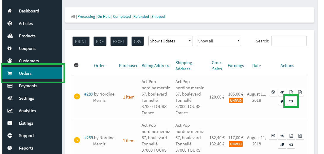 TecnoCommerce Marketplace – Manual del Usuario