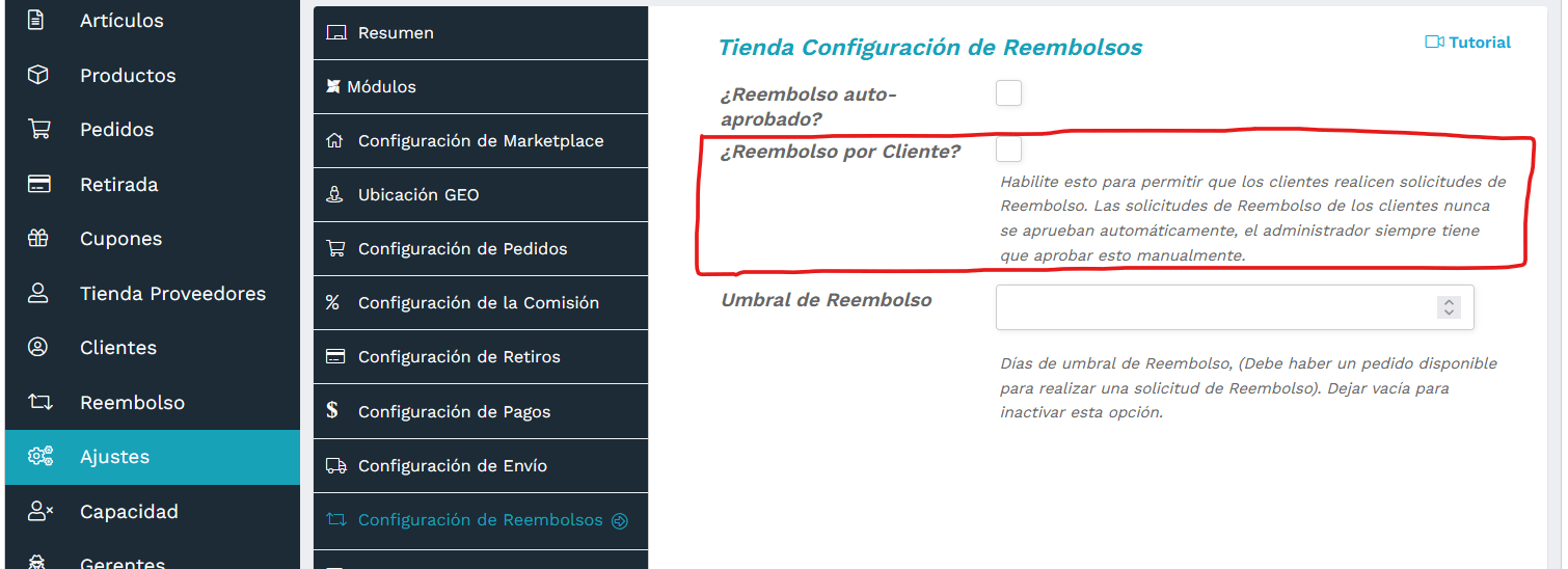 TecnoCommerce Marketplace – Manual del Usuario